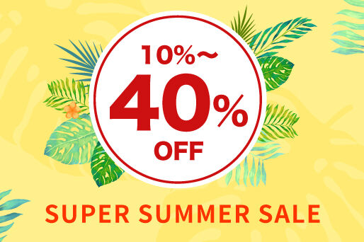 10～40% off the duty-free price! Limited time SALE during this period!