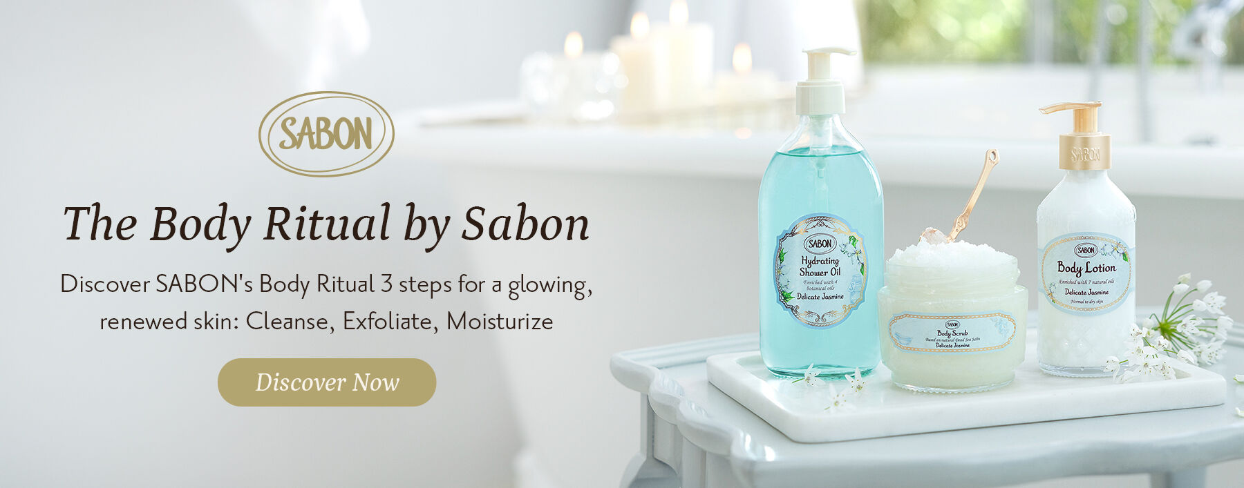 SABON BODY SCRUB LARGE JASMINE