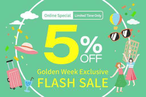 Golden Week Exclusive!! Limited-Time Cosmetics and Perfume Sale!