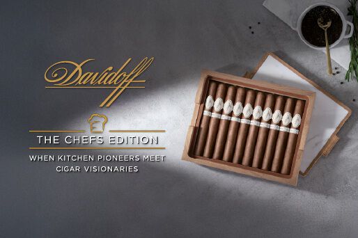 【Davidoff Cigar】ミシュランスターシェフとコラボした限定商品プロモーションを実施中！