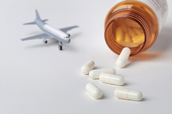 bring supplements plane