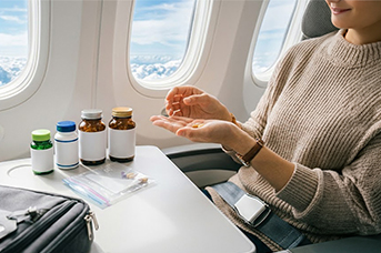 bring supplements plane