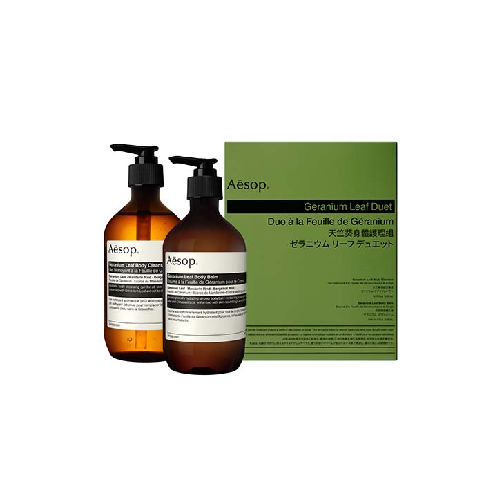 Aesop ゼラニウム リーフ デュエット【定価17380円】 ゼラニウム リーフ デュエット／Aesop（ボディケアセット