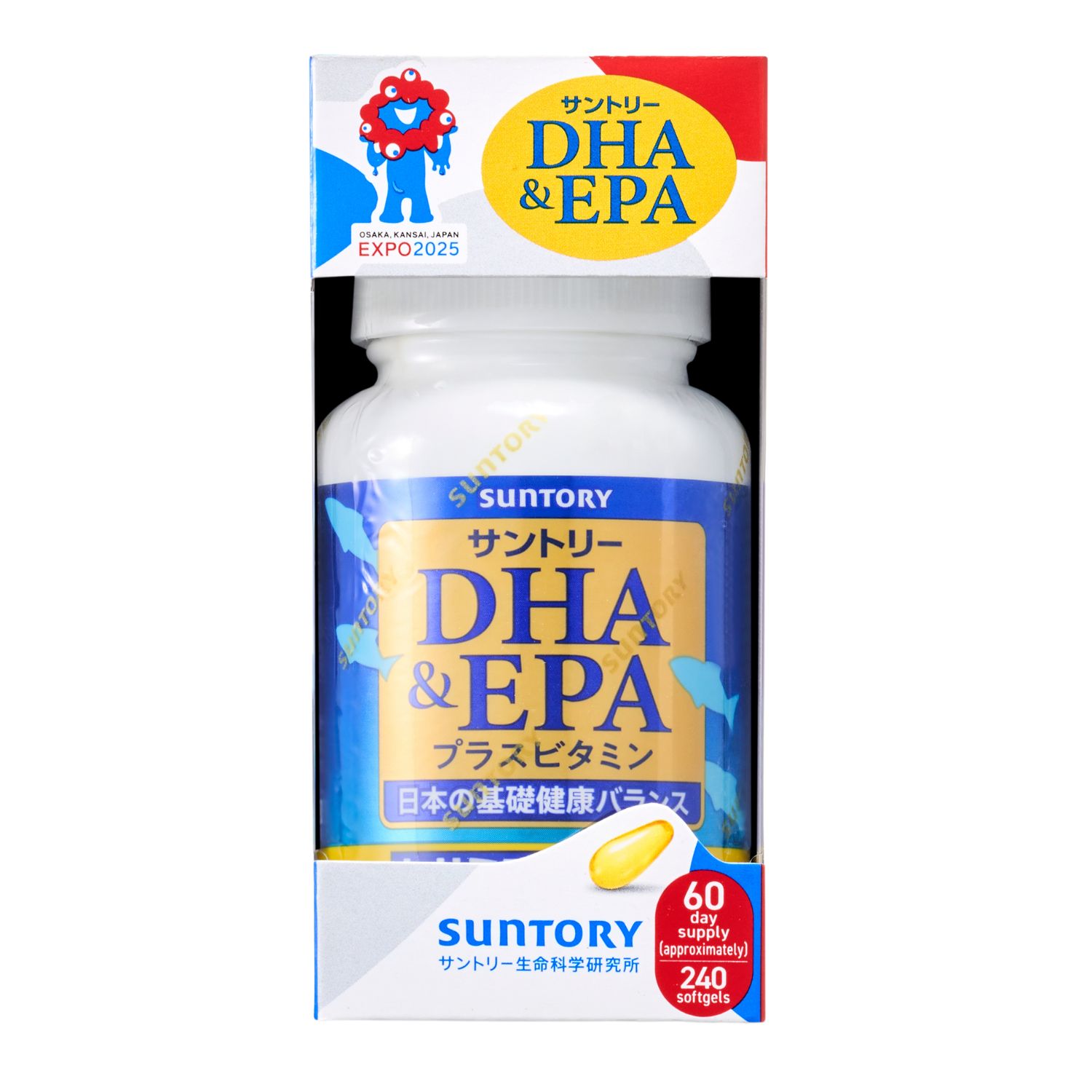 DHA＆EPA＋セサミンEX240粒 2025大阪万博記念パッケージ