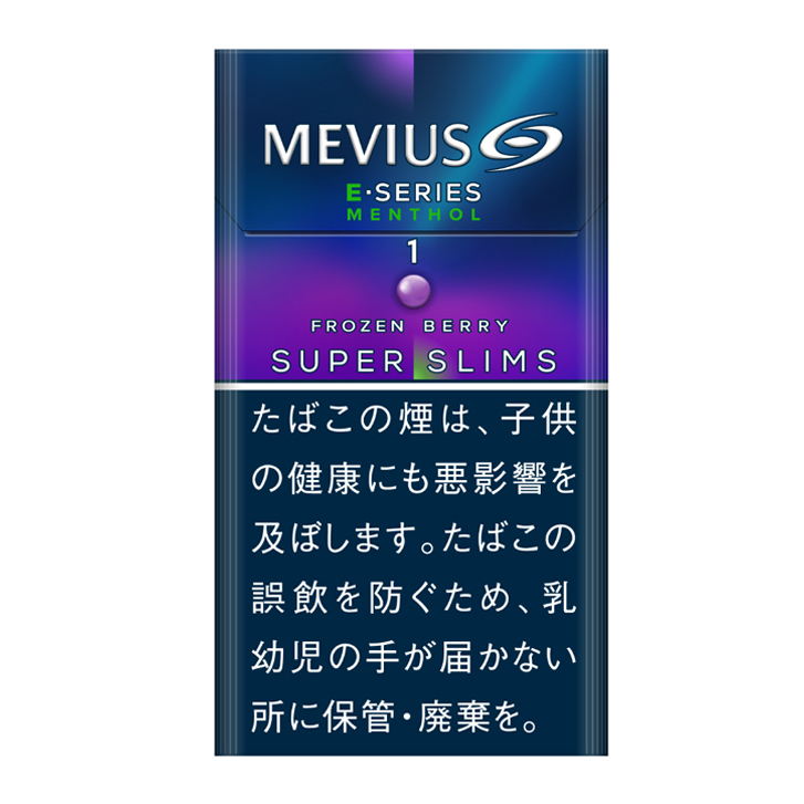 MEVIUS E Series MENTHOL FROZEN BERRY 1 100s SLIMS - 【官网】关西