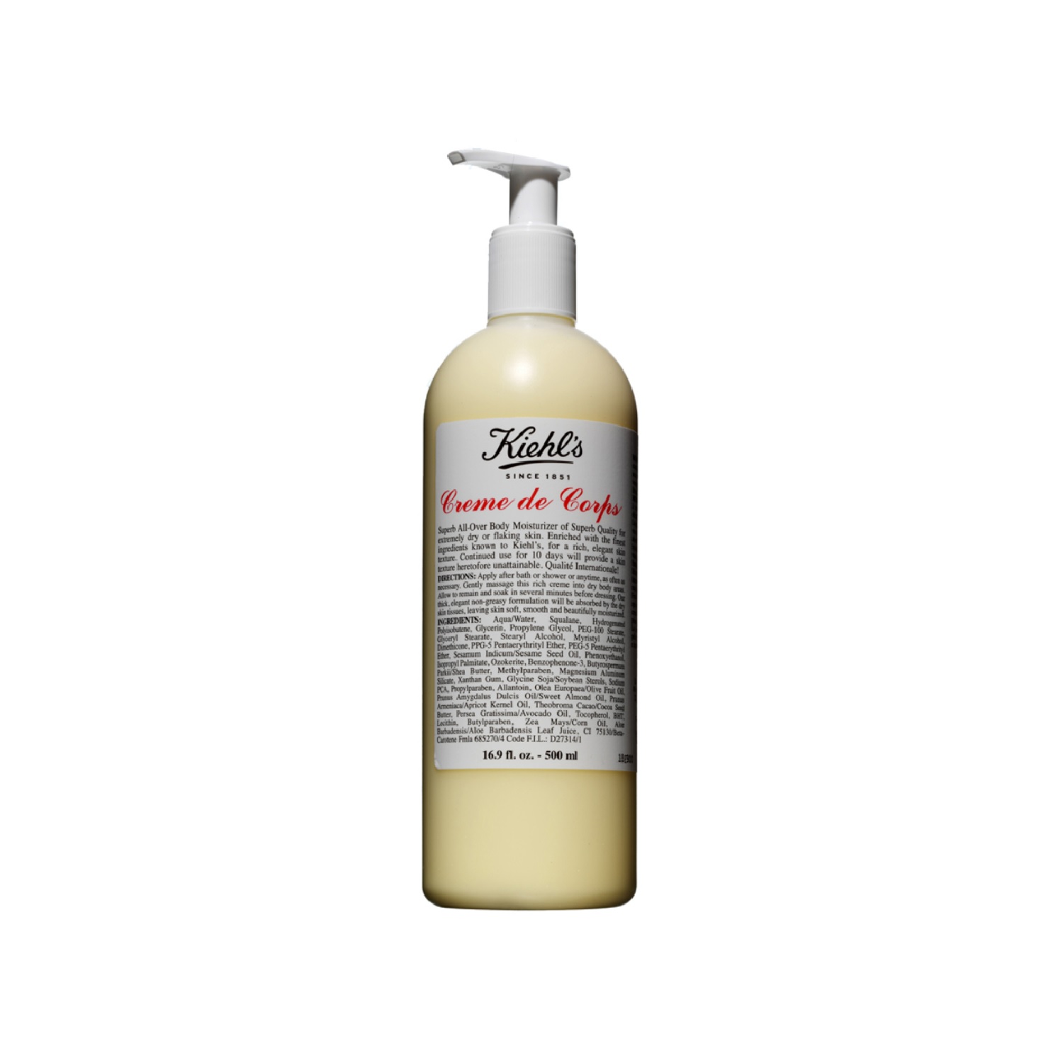 全身保湿护肤乳500ML - 【官网】关西国际机场直营免税店预订网站KIX