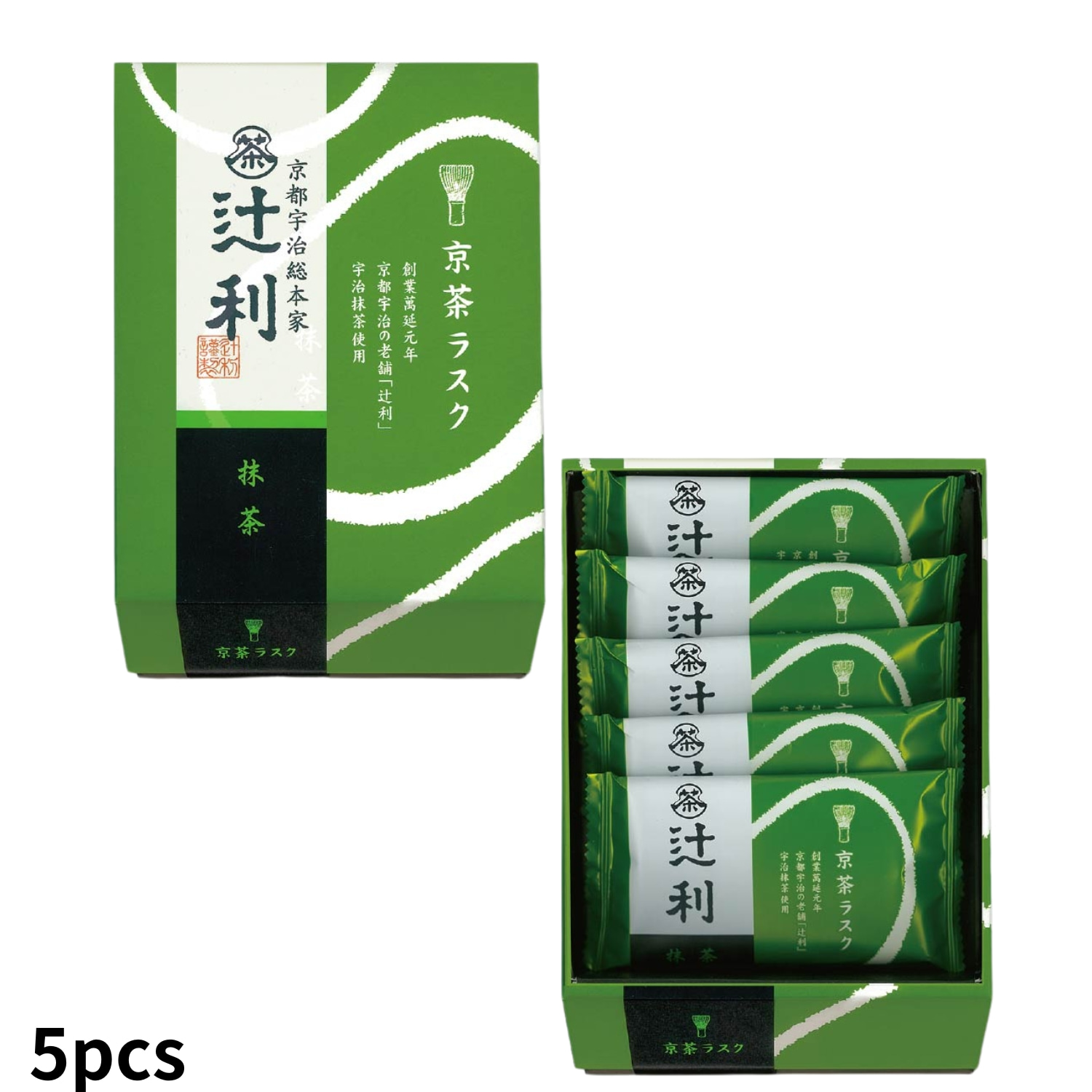 辻利 京茶ラスク[抹茶]