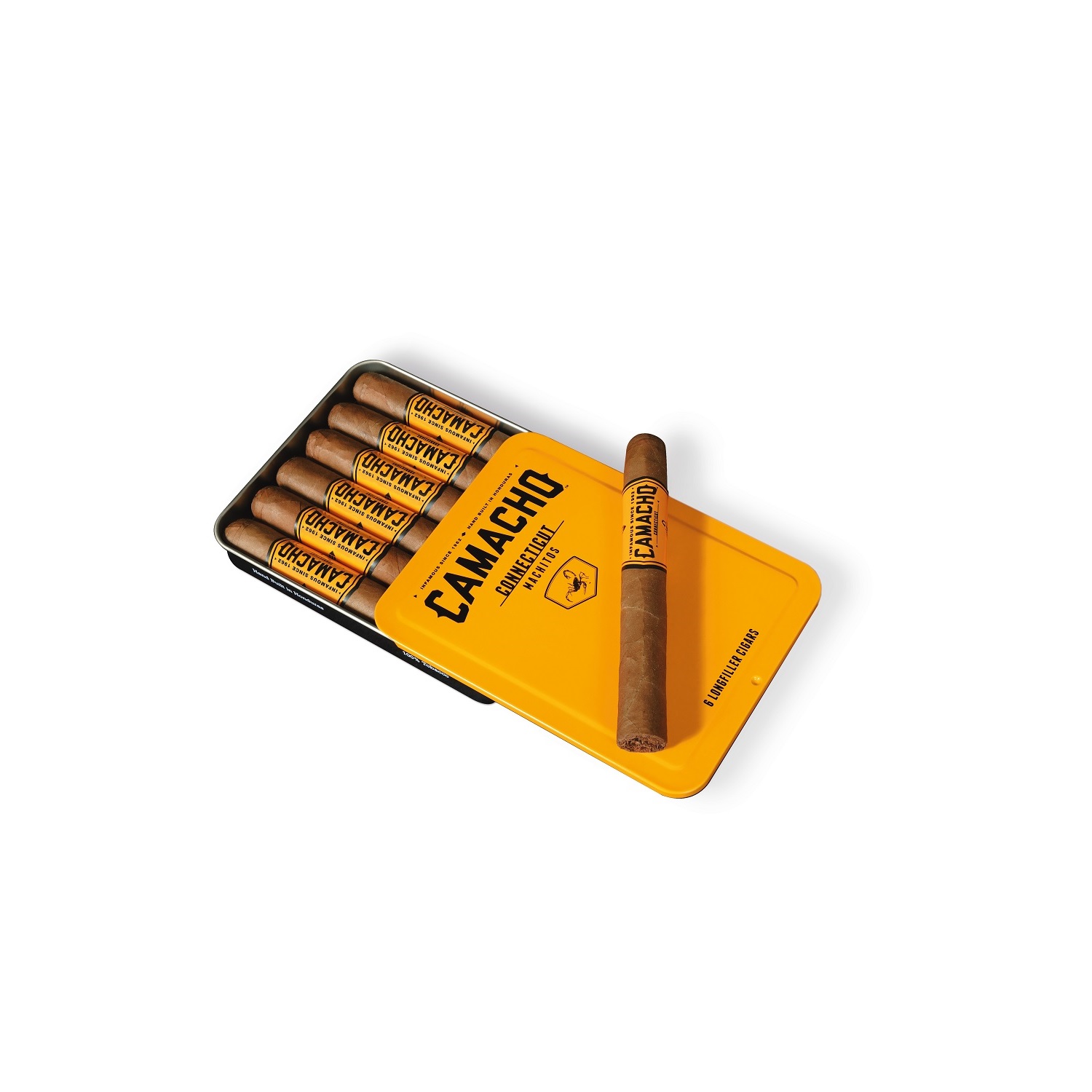 CAMACHO MACHITOS CONNECTICUT 6'S (ORANGE)