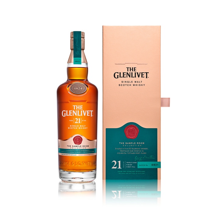 GLENLIVET 22years Reserve collection 空瓶 ザ・グレンリベット 21年 シングルモルトウィスキー 700ml