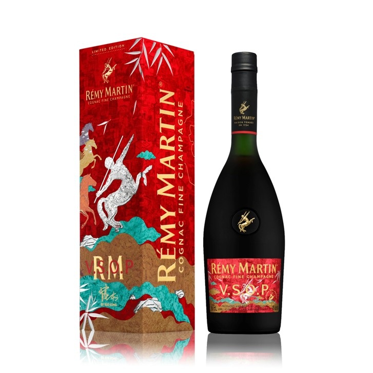 レミーマルタン　vsop　容量1Ｌ.75   レア レミーマルタン VSOP CNY ホース リミテッドエディション by シュエソン 1L