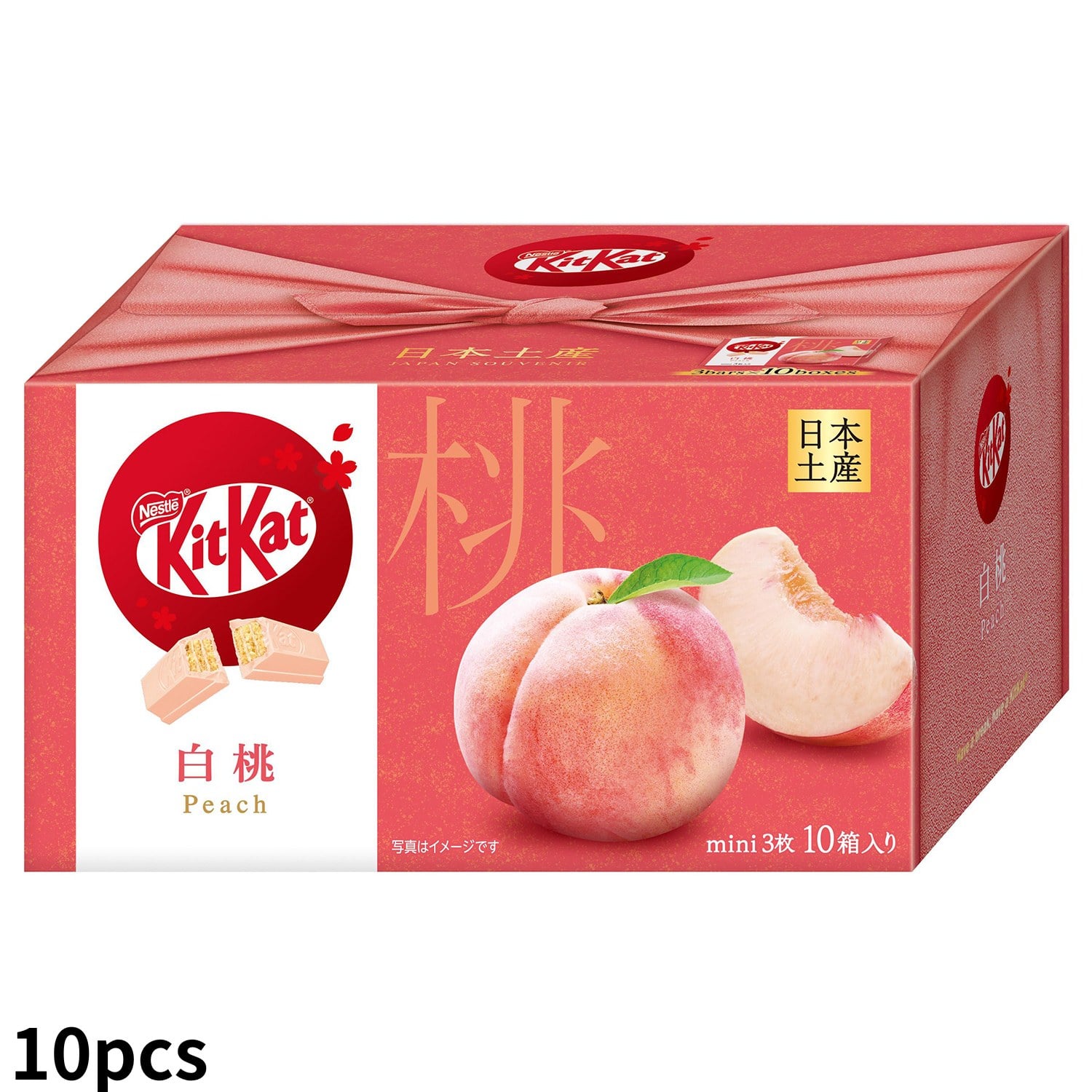 贈る結婚祝い キットカット 白桃 10個入 菓子