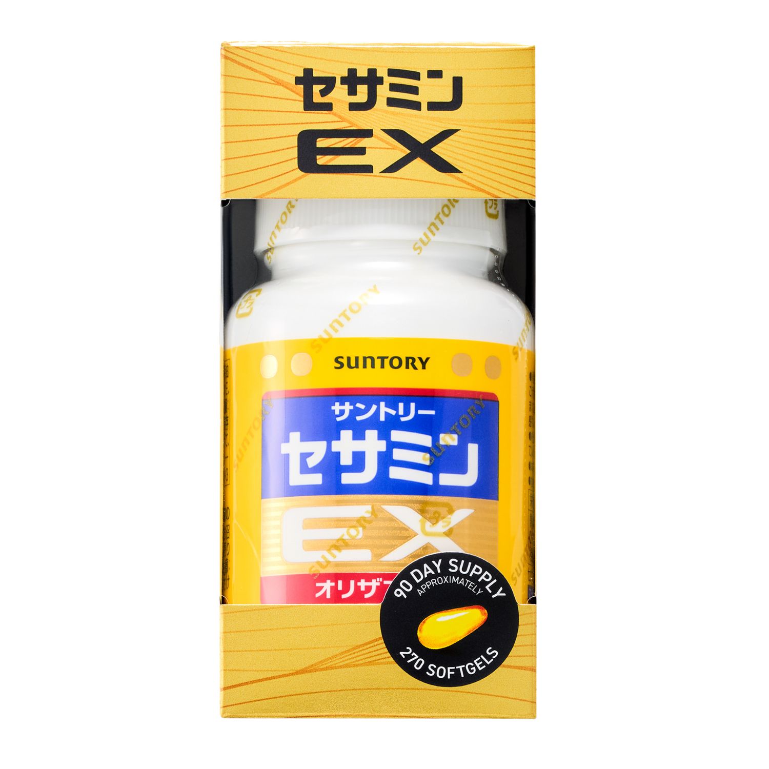最高級のスーパー セサミンEX270粒＜免税限定箱入ボトル＞ ビタミン