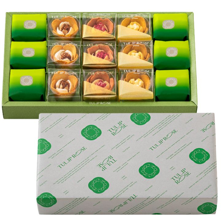 チューリップローズ 宇治抹茶CLASSICギフト 15個入 - 【公式】関西国際