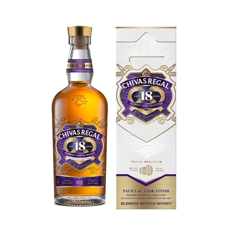 CHIVAS REGAL 18 YEARS OLD PAUILLAC WINE CASK FINISH 1L