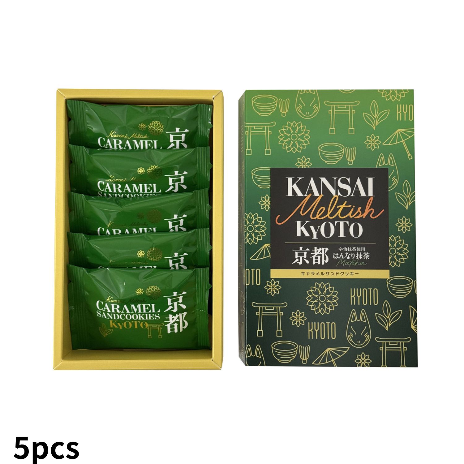 Kansai Meltish Elegant Matcha five pieces - 【Official】Duty Free