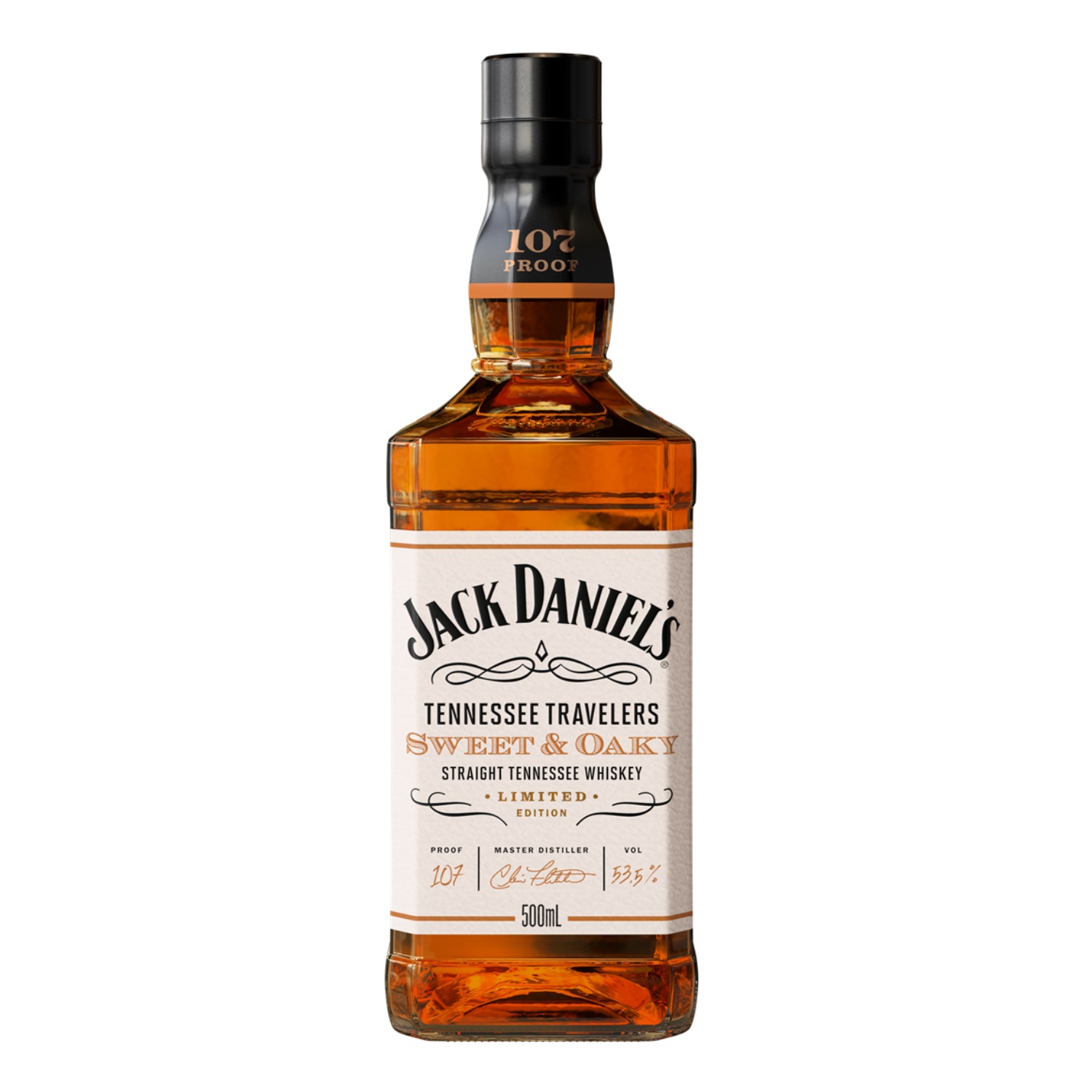 高品質 ジャックダニエル テネシートラベラーズスイート&オーキー 500ml ウイスキー