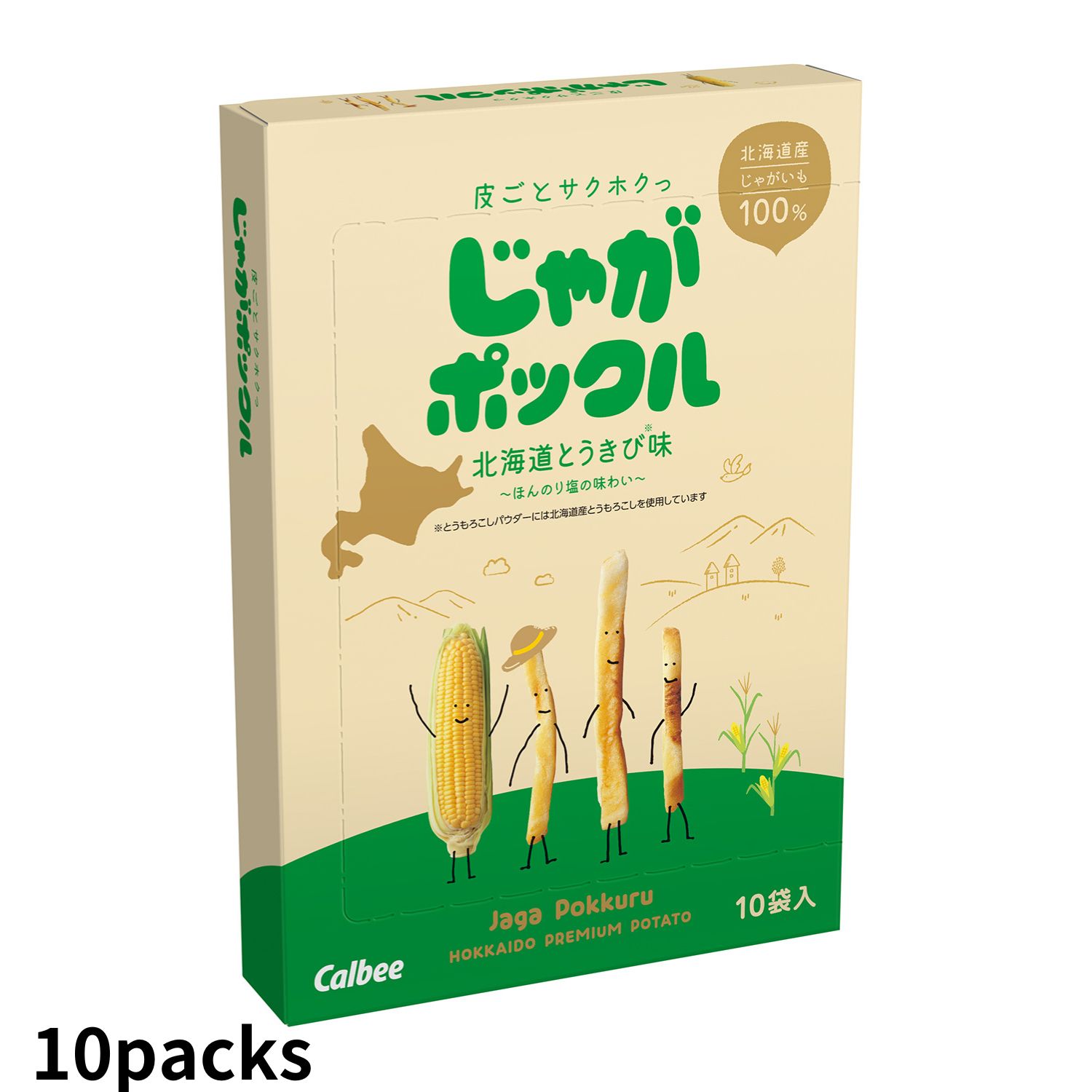 Jaga Pokkuru Hokkaido Corn Flavor - 【Official】Duty Free Online
