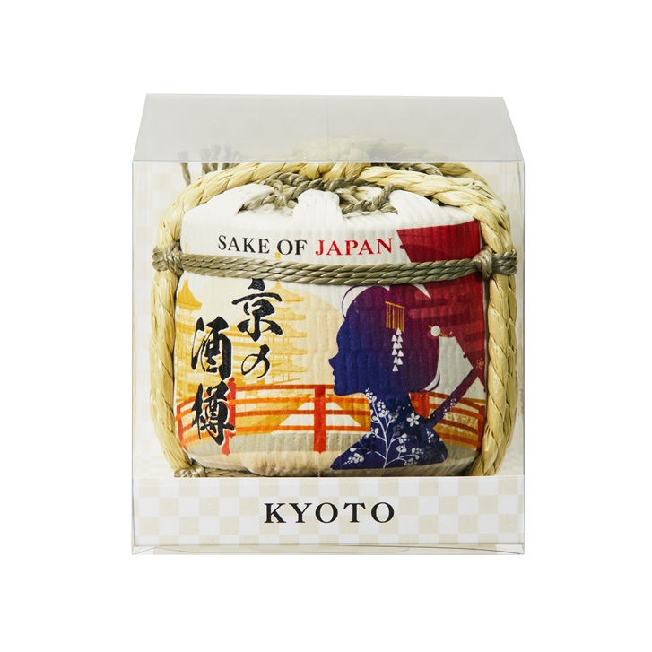 瀬戸物酒樽 神戸酒類販売 純米酒 京の酒樽 300ml