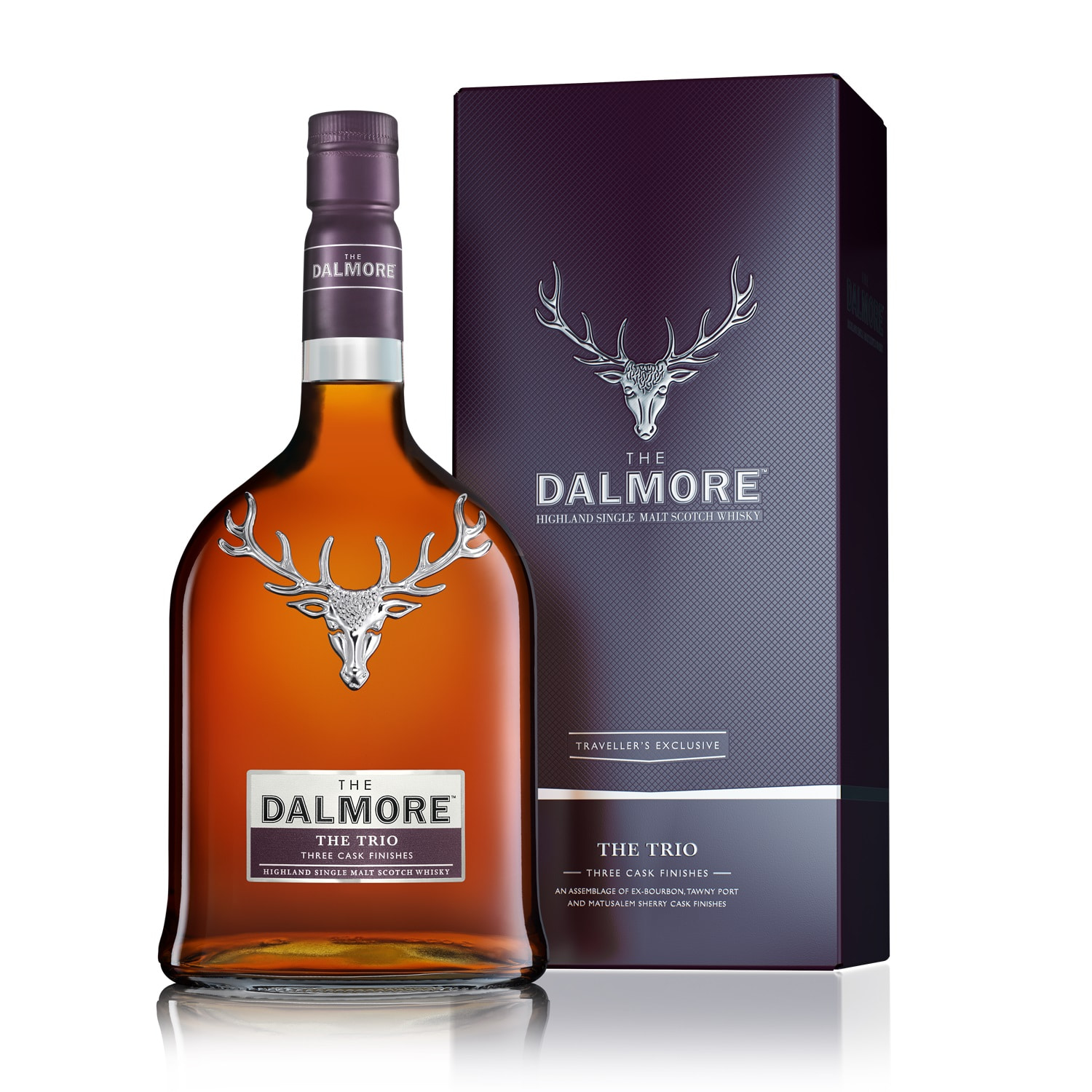 は自分にプチご褒美を The Dalmore 1L Trio ウイスキー