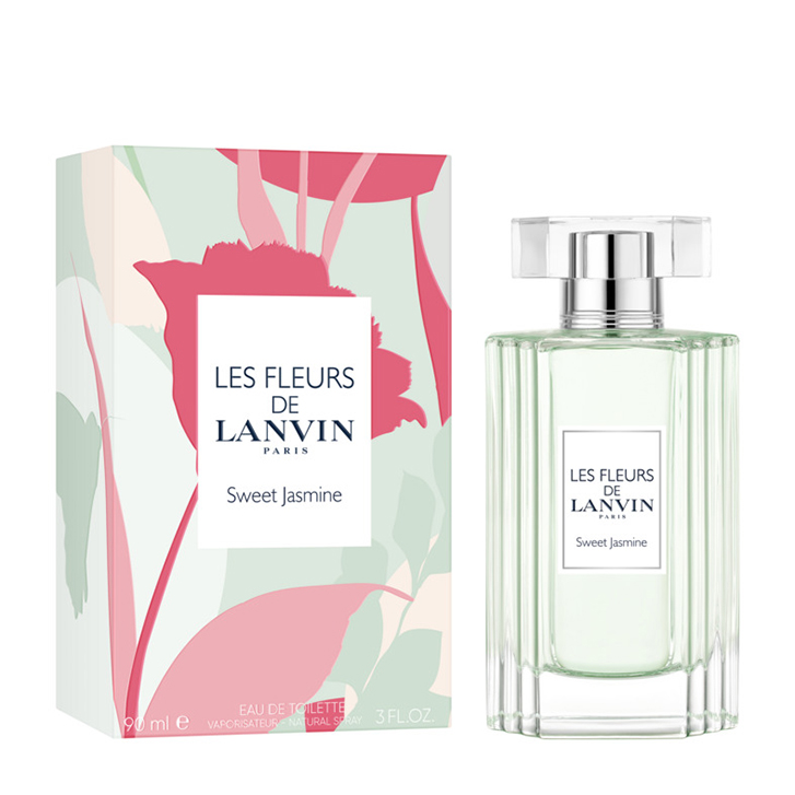 Les Fleurs de Lanvin - Sweet Jasmine 90ml - 【Official】Duty Free