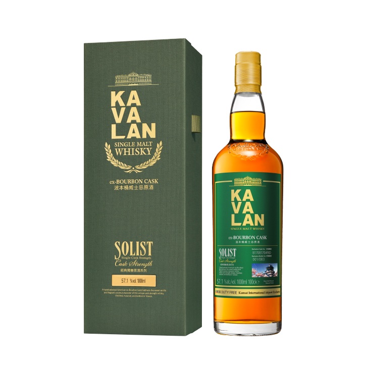 Kavalan Solist ex-Bourbon Cask Single Cask Strength Single Malt