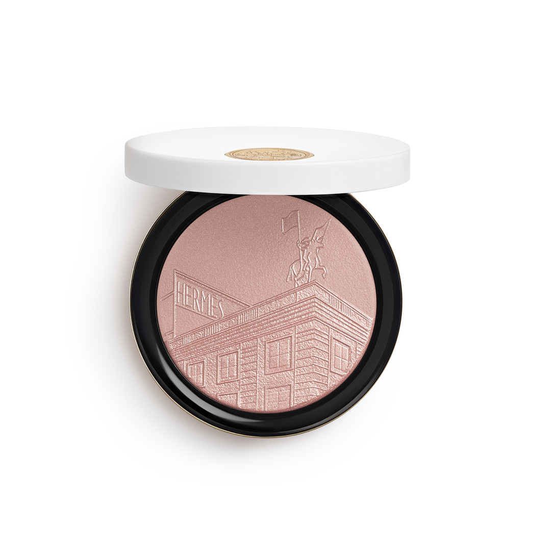 最終値下HERMES POUDRE 24 FAUBOURG 02 OR ROSE 24 Faubourg, Face and eye illuminating powder, Limited