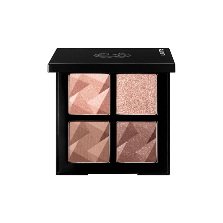 時尚大師4色眼影盤奶棕