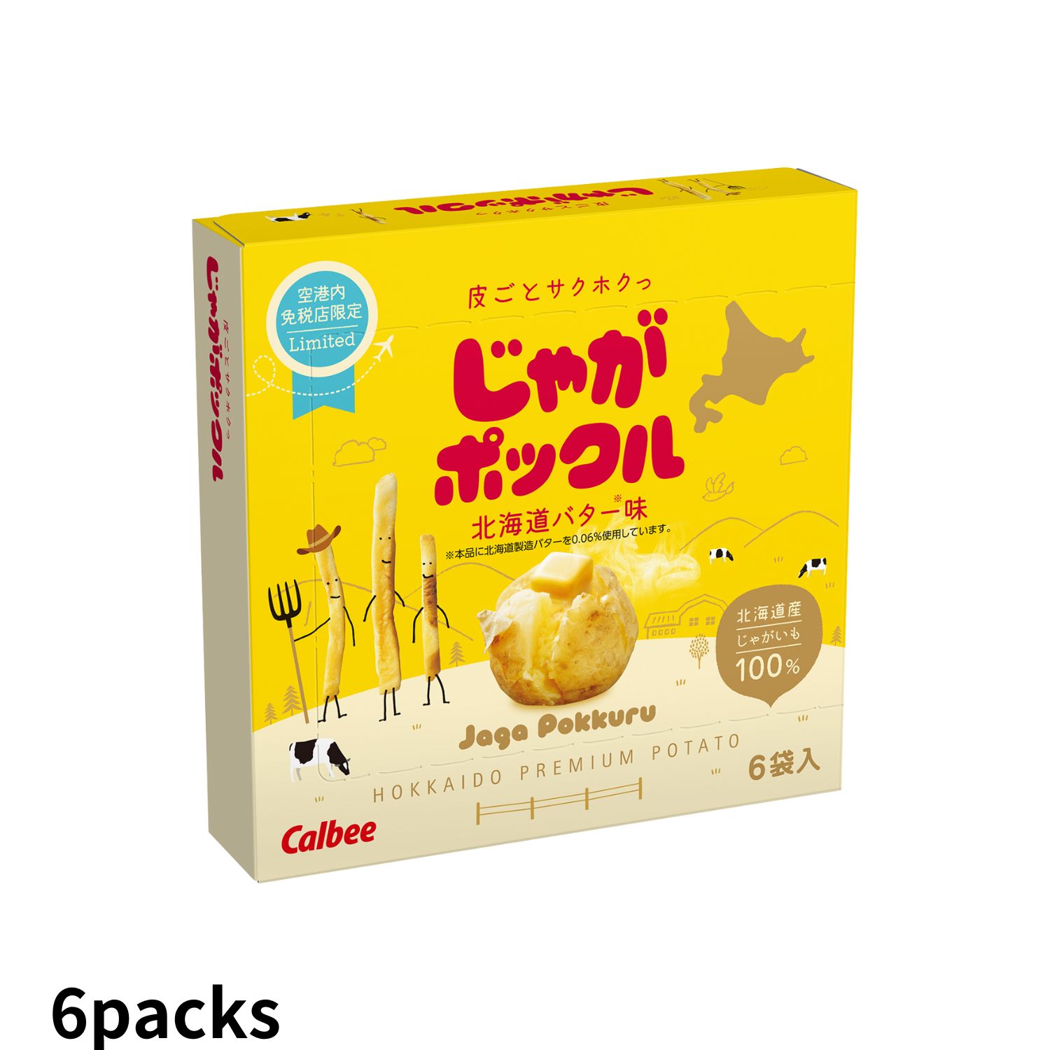 じゃがポックル北海道バター味