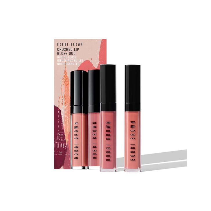 シルク　ロングガウン M-L Most Romantic Season CRUSHED LIP GLOSS DUO Full-Size Crushed Oil-Infused Gloss in
