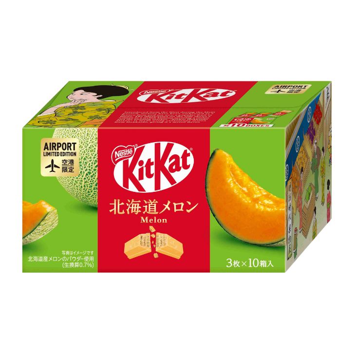 キットカット [北海道メロン] 3枚入x10箱
