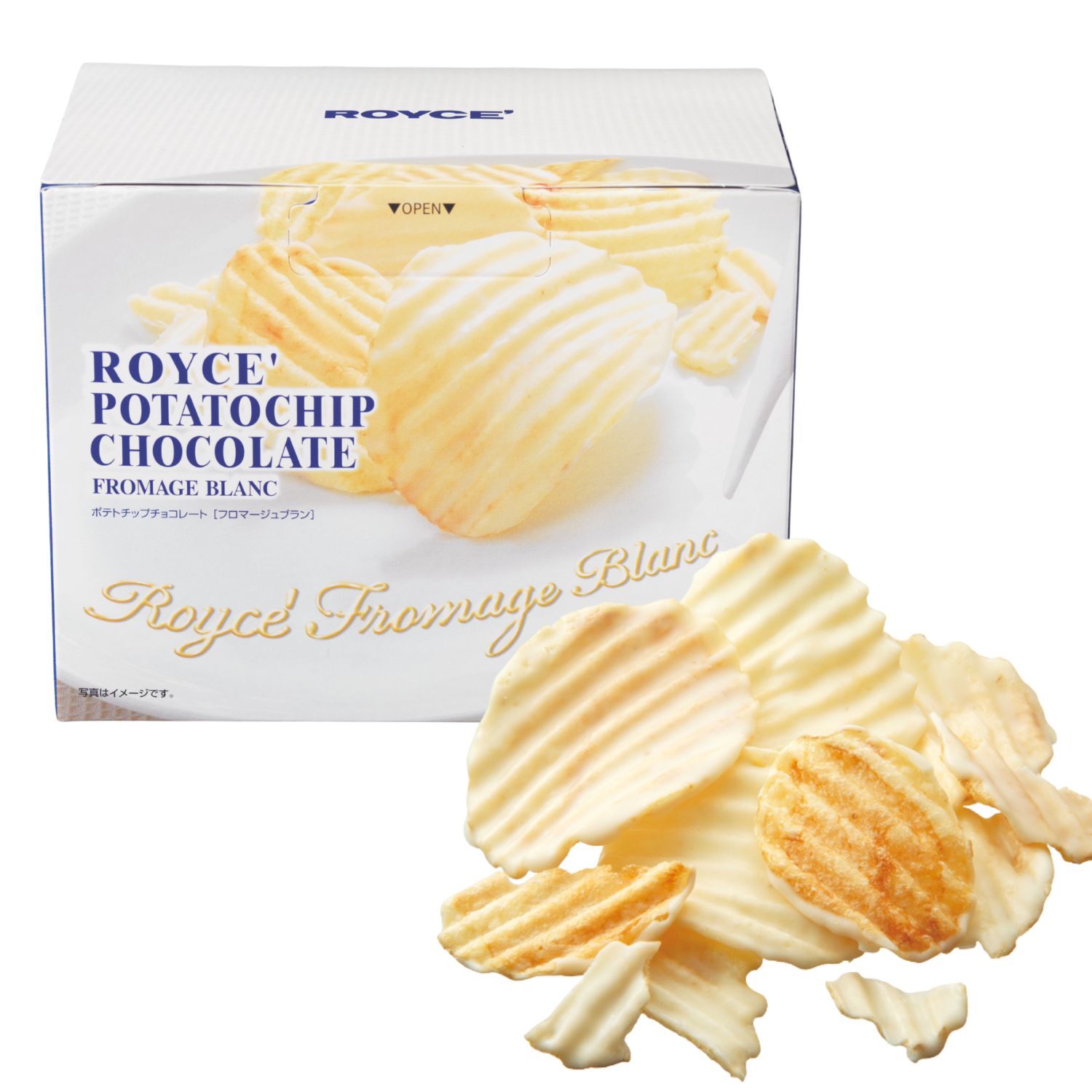ポテトチップスチョコレート[フロマージュブラン]