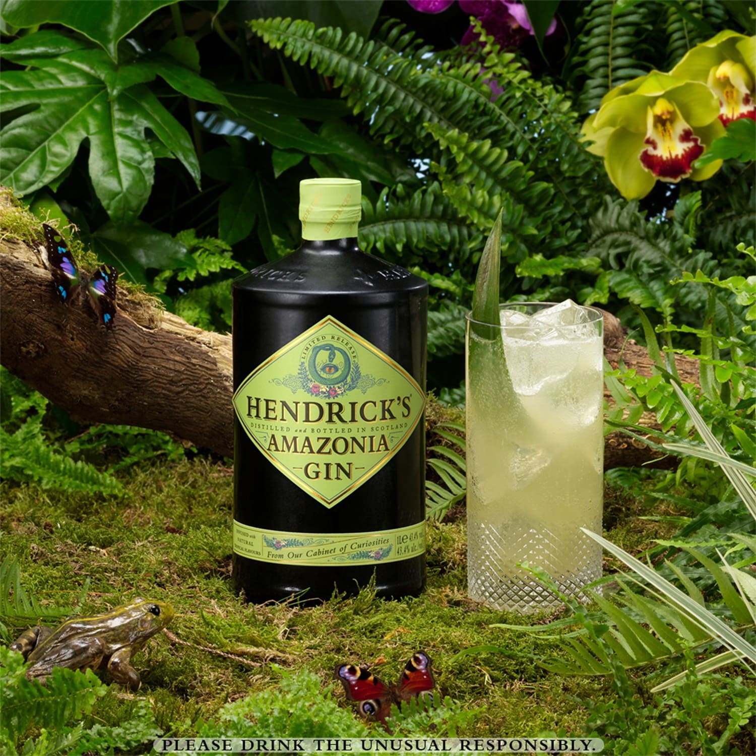 Hendrick's Gin | Scottish Gin Infused with Cucumber & Rose