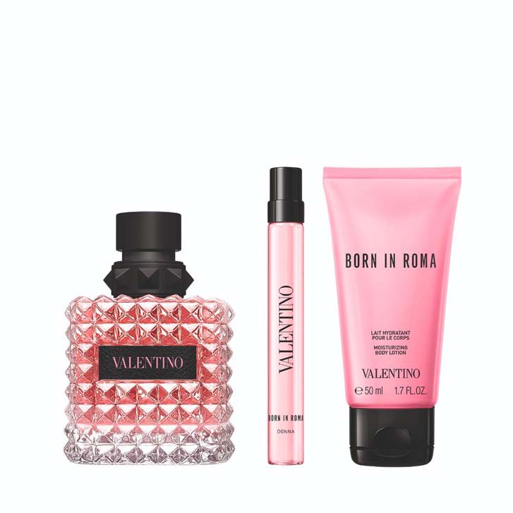 华伦天奴朋克甜心香水春季套装(香水100ML+10ML+润肤乳50ML)