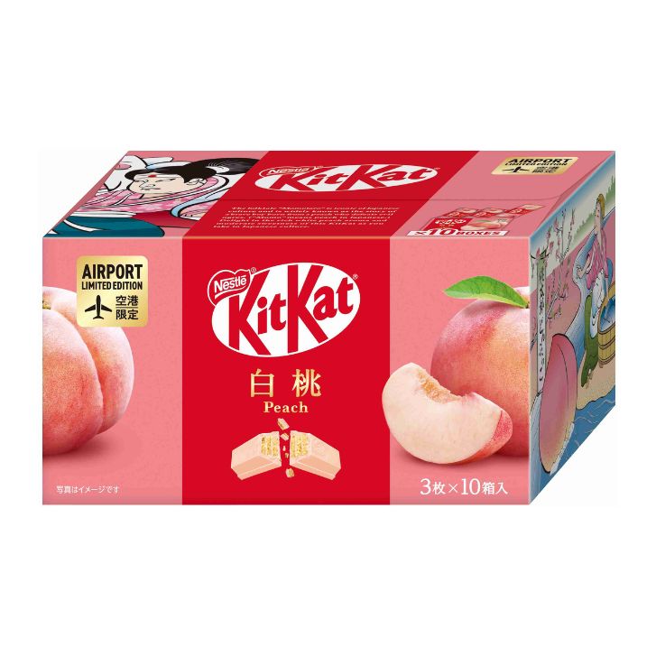 KitKat [白桃口味] 機場限定3片裝x10盒