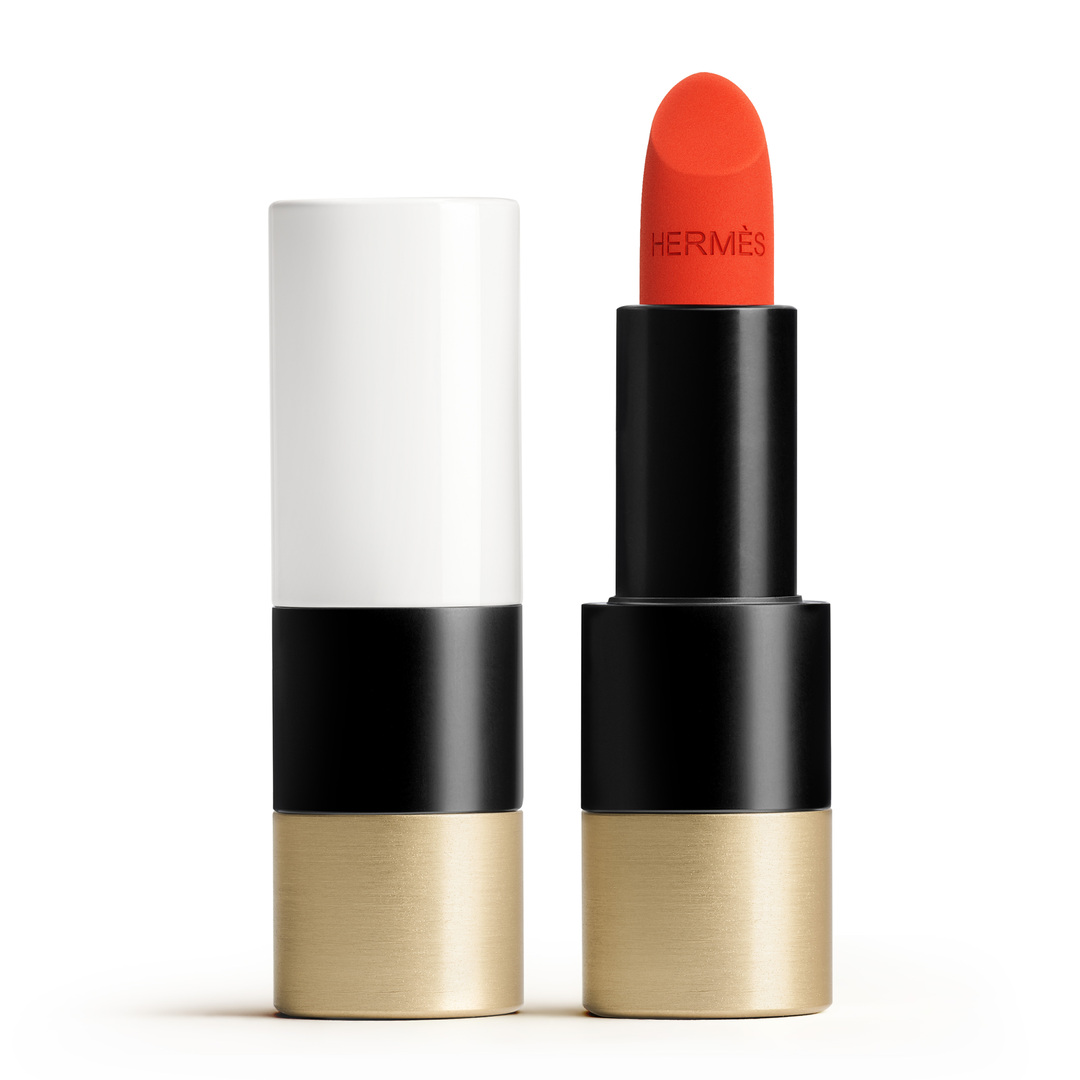Rouge Hermès, matte lipstick , 53 Rouge Orange