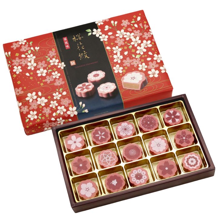 桜桃商品 桜花紋(苺風味) - 【公式】関西国際空港 直営免税店 出発前オンライン