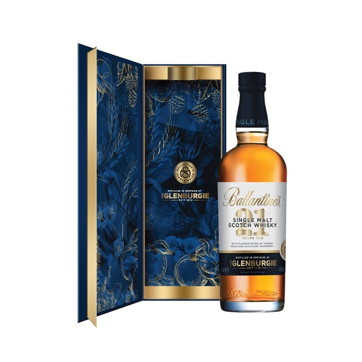 BALLANTINE'S 21YO SINGLE MALT GLENBURGIE
