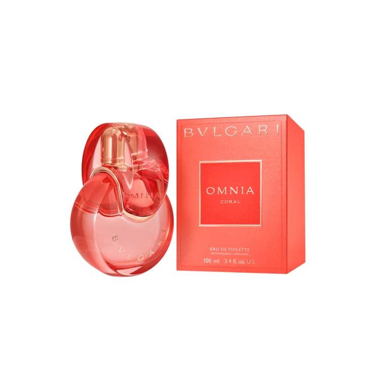 BVLGARI OMNIA CORAL EAU DE TOILETTE 100ML - 【Official】Duty Free
