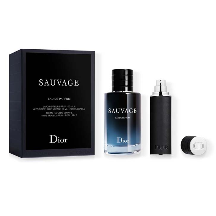 Dior Sauvage Set Eau de Parfum and Travel Spray