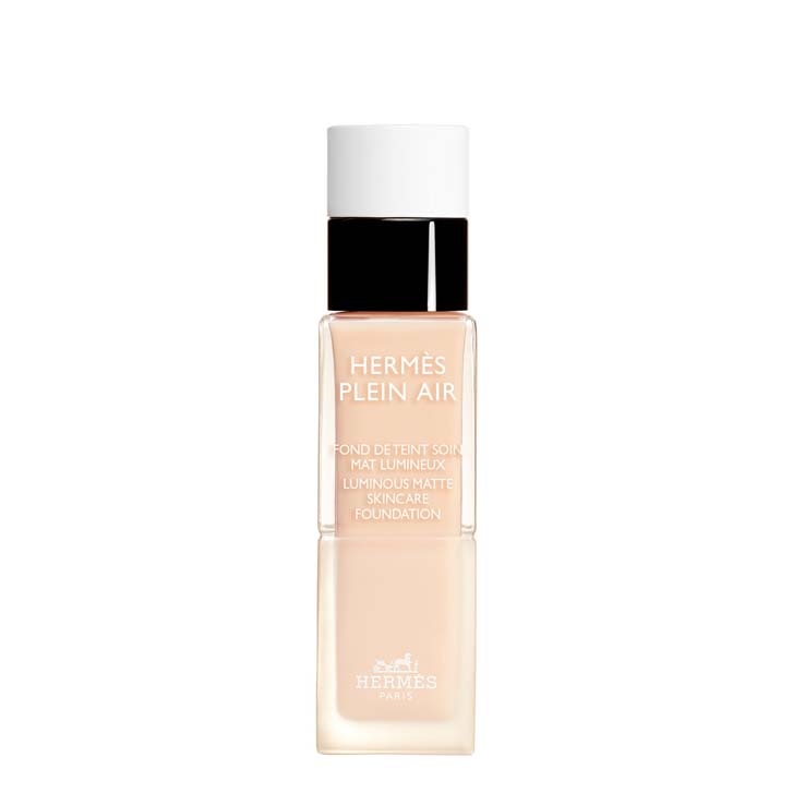 Hermès Plein Air, Luminous Matte Skincare Foundation 07N Kaolin