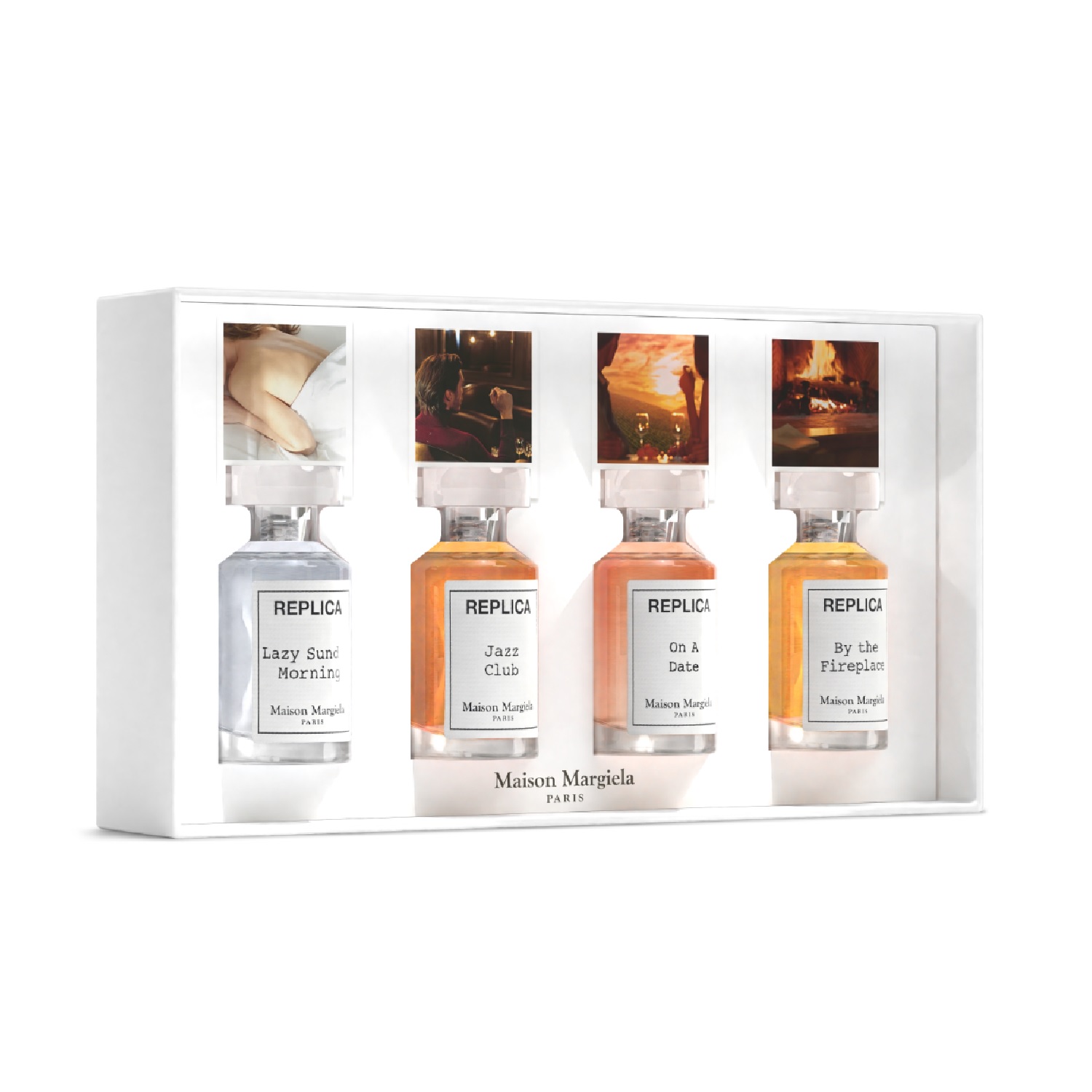 人気新品 ミニフレグランスギフトボックスセット 4 x 7ml ボディミスト