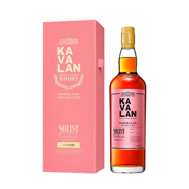噶瑪蘭（KAVALAN）マデイラカスク シングルカスク 59.4% カバラン ソリスト マディラ カスクストレングス シングルモルト