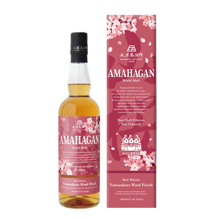 長濱蒸留所 ｱﾏﾊｶﾞﾝﾜｰﾙﾄﾞﾓﾙﾄ 山桜ｳｯﾄﾞﾌｨﾆｯｼｭ 700ml