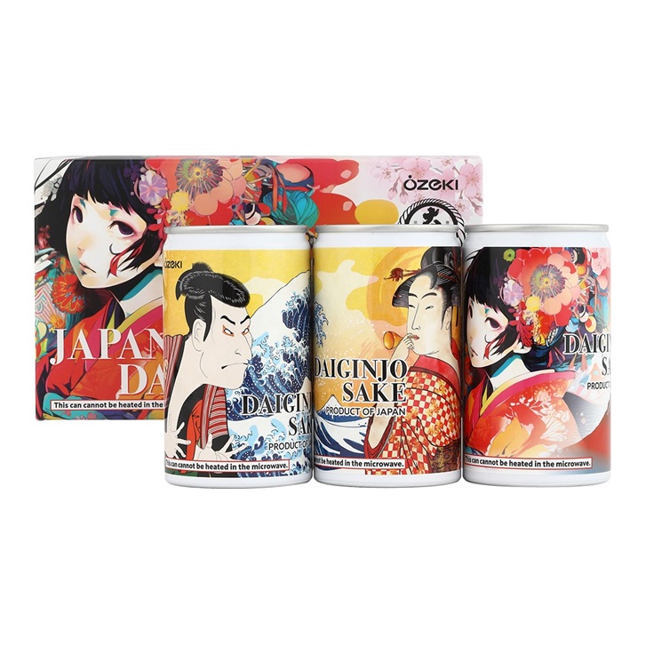 大関 大吟醸アルミ缶3本セット - 【公式】関西国際空港 直営免税店