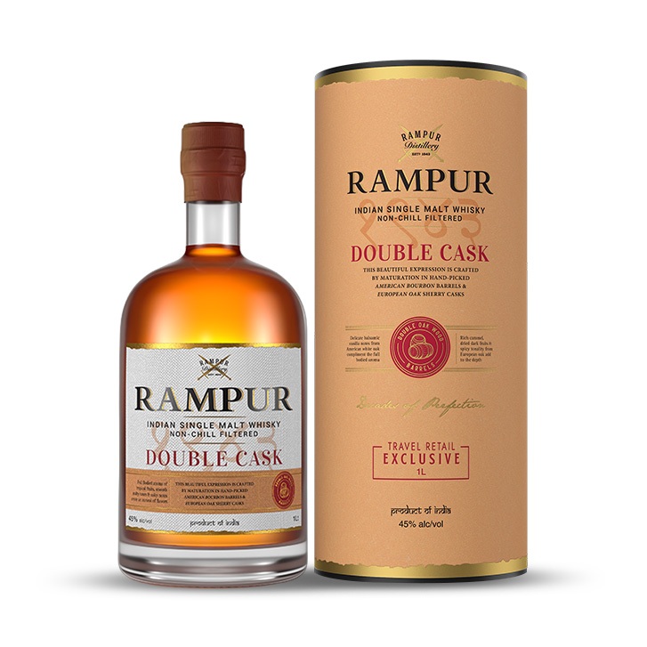 RAMPUR Double Cask Single Malt whisky 1L - 【公式】関西国際空港