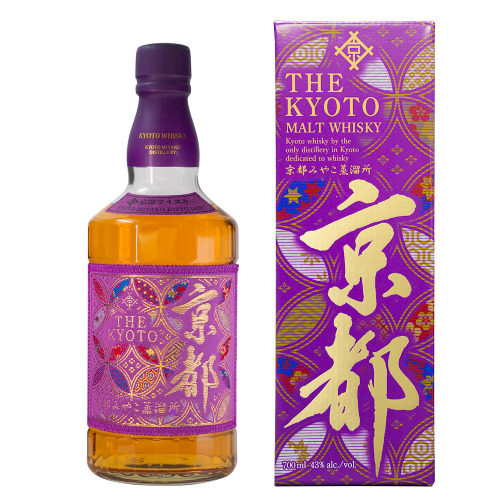 京都ウイスキー 西陣織 2024年 紅白ボトル 2本セット シェリーカスク 飲料・酒