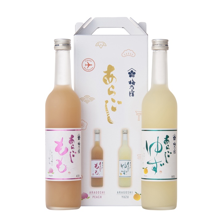 あらごしゆずもも500mL2本ｾｯﾄ