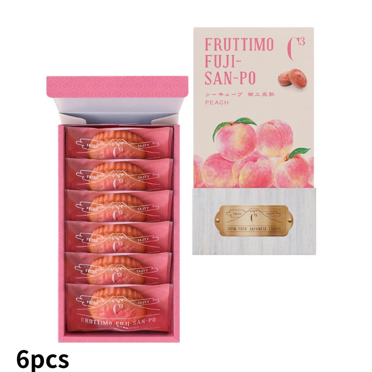 FRUiTS 157号〜161号、173号 FRUiTS 157号〜161号、173号 Grown Tree-Ripened Peaches (6 pc.)
